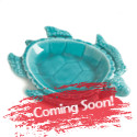 Put a turtle on the table and watch with delight as your guests “ooh” and “aah” over it! This gorgeous porcelain decorative dish looks like a swimming turtle with fantastic features and a shallow central basin, all finished in a glossy sea blue glaze.