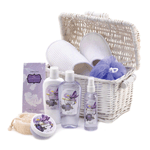 This gorgeous bath spa set is a great gift for anyone, including yourself! Indulge in the sweet scent of Iris Blueberry as you pamper your way to smooth, soothed skin.