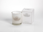 Blissful orange blossom scent will fill your room and captivate your senses when you light the wick of this gorgeous white candle. Its French styling makes it a designer choice for any space. Orange Blossom fragrance. Burn time: 50 hours. 