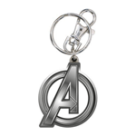 Add some Avengers movie flair to your keys! This Avengers A Logo Pewter Key Chain is the perfect thing for Avengers fans. It features the classic Avengers A Logo all shiny and metallic! 