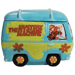 What a groovy place to store your cookies! This 8-inch tall ceramic Scooby-Doo Gang and Mystery Machine Cookie Jar will mean that it's a mystery every time you reach for a cookie! Looks just like the Mystery Machine from Hanna-Barbera's Scooby-Doo cartoon show. 