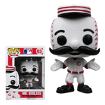 No self-respecting Cincinnati Reds fan would deny him or herself this fantastic Major League Baseball Mr. Red Pop! Vinyl Figure! Whether you want to keep it in your jacket for good luck as take in a game at the Great American Ball Park or you'd rather prop Mr. Red up on your desk at work to show a little pride, you'll love just how useful this guy can be.