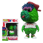 No self-respecting Philadelphia Phillies fan would deny him or herself this fantastic Major League Baseball Phillie Phanatic Pop! Vinyl Figure! Whether you want to keep it in your jacket for good luck as take in a game at Citizens Bank Park or you'd rather prop the Phillie Phanatic up on your desk at work to show a little pride, you'll love just how useful this guy can be. 