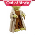 This fantastic life-sized Star Wars recreation of absolutely everyone's favorite Jedi Master, is incredibly life-like! The Star Wars Yoda Talking 26-Inch Tall Plush is perfect gift for any fan who's ever wanted a Jedi master of their own to teach them the ways of the Force, or just to hug! Why not take a load off and cuddle up with this wonderful, talking, soft plush Yoda, while the Galactic War rages on between the Empire and the Rebel forces? 