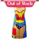 Grill like your favorite superheroine from DC Comics with this machine washable Wonder Woman Cook's Apron with Pocket! Designed for adults, this apron is one size fits all, made from 100% cotton, features a neck loop, and ties at the waist. To make things super convenient, it even includes a pocket on its right hand side! 