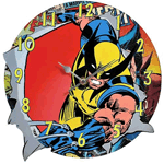 Add a dash of Wolverine to your wall with the Wolverine Wall Clock! From the streets to your home or office, this awesome clock will look great on any wall. For ages 14 and up.