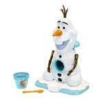 Make tasty frozen treats with the Frozen Olaf the Snowman Snow Cone Maker! The Frozen Olaf the Snowman Snow Cone Maker includes 2 molded cups, 2 sugar-free flavor powder packets, and 1 scoop. Ages 4 and up. 