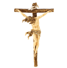 The traditional figure of Jesus on the cross is faithfully recreated, with loving attention paid to every detail. A stunning rendition of the Savior’s love and courageous sacrifice! 