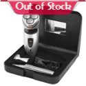 Triple-duty personal groomer puts an entire barber shop right in the palm of your hand, with full-size shaver, ear/nose trimmer, and mustache/sideburn groomer. The shaver can be used up to 7 days after a complete charge (depending on the usage).