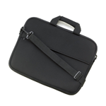 Take your laptop along for school, work, or just plain fun— but keep it safe in this sleek case! Cushioned exterior guards against jolts and scratches, handy shoulder strap adds grab-and-go convenience.