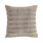 The easy taupe color and rich texture of this beautiful throw pillow case is just what your room needs to make it more chic and more cozy. You wont find a more comfortable or stylish pillow to curl up with!