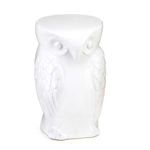 This remarkable owl is ready to perform a balancing act in your home or garden. Use your imagination as you designate it as a chic seating option or a clever side table, or even an indoor/outdoor display for a collection of your favorite candles.