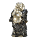 The standing, happy Buddha is thought to bring riches and happiness to those around it. The 10" tall figurine is adorable and compact enough to display wherever you feel you need it most! 