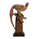 Handsome pheasant statue adds distinction to your décor, from country casual to fashionably formal! Classic hunting decoy styling adds a timeless air of casual aristocracy.