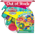 Create all the pretend sweet treats you can imagine with the Play-Doh Candy Jar Complete Play Set! With the tools in this set and the 4 colors of Play-Doh modeling compound, you can create pretend lollipops, cookies, candies and other goodies and then pretend to serve them to your friends. Store all your creations with the tools in the jar. Get all the fun with none of the sugar with this Candy Jar Set! Note: Play-Doh candy jar is not actually candy. It's Play-Doh. We know it is delicious but we ask that you refrain from eating it. 