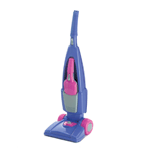 For the little one who loves to help with chores, this adorable pink and purple vacuum cleaner will be a playtime favorite. It features a removable hand vacuum and real clicking sounds for good, clean fun! For ages 2 and up.