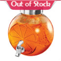 When you need summertime refreshment, look to this cool citrus-shaped beverage dispenser to quench your thirst! The charming glass container holds 1.3 gallons of your favorite beverage and has a metal screwtop lid and easy-pour spigot. Hand wash in cold water only. 