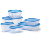 Maximize your food budget by keeping your favorite foods fresh and organized! Super 12-piece set features plenty of storage for leftovers and fresh ingredients. 6 containers with lids.