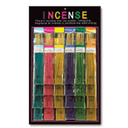 Serenity awaits once an incense stick from this luxurious assortment is lit. Choose from six enticing fragrances including Ocean, Rose, Jasmine, Lavender, Green Tea, and Sandalwood. 20 sticks per pack.